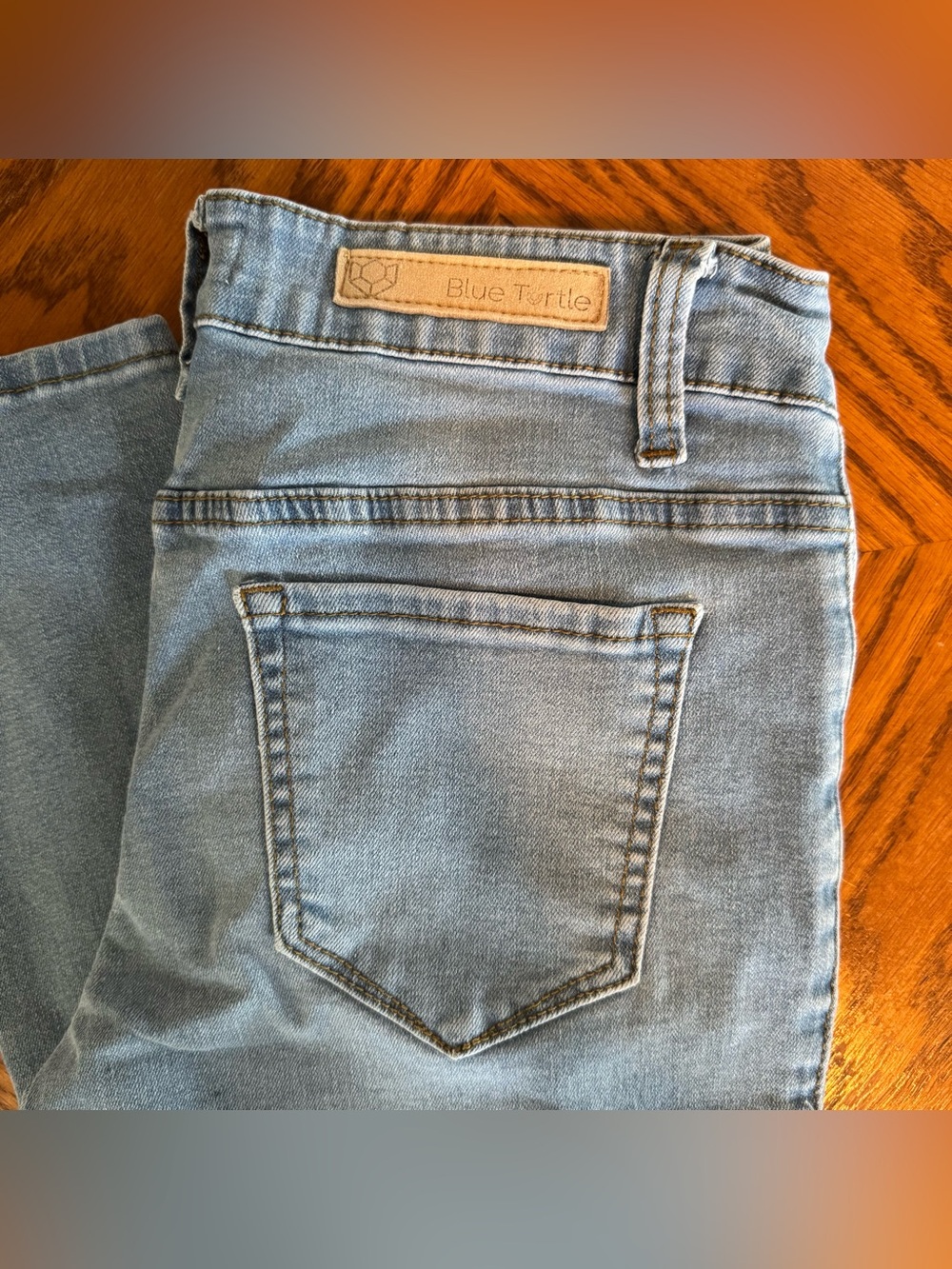 Blue Turtle Light Wash Skinny Jegging Jeans Size 3 PR3702T